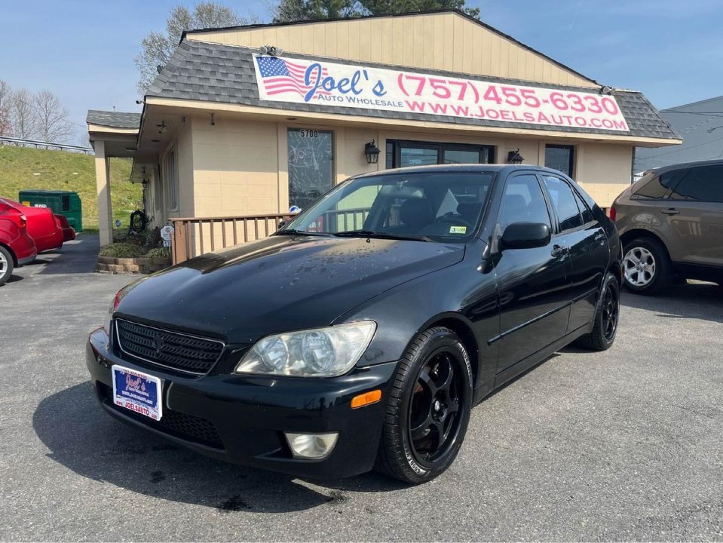 2002 Black /Black Lexus IS 300 (JTHBD192220) with an 2JZ Inline 6 engine, Automatic 5 Speed transmission, located at 5700 Curlew Drive, Norfolk, VA, 23502, (757) 455-6330, 36.841885, -76.209412 - -2002 Lexus IS300 142k -Clear coat faded/peeling on hood and roof -Interior is in excellent condition -No rips or tears in leather -Runs and drives great -Mostly stock besides exhaust tip and wheels -Exhaust is quiet as factory -New state inspection -Ready for a new owner -VADLR - Photo#0